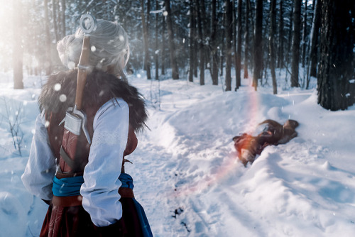 Ciri.  The SkelligeTo be continued…Ciri by mePhoto Ksenia RogutenokConcept art Costume b