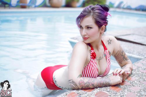 suicidegirlsalbum:  Fernanda Suicide - Holy Water: 42 imageshttp://linkshrink.net/7M9tWt <– See and download FULL SET!!! <3 just wait five secs and press *skip ad*