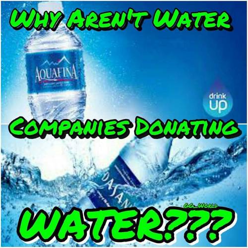 @Regrann from @shadowtrixx - Why aren&rsquo;t #water brands like #dasani and #aquafina owned by #P