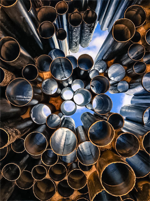 2seeitall: Steel pipes of The Sibelius Monument, Helsinki, Finland