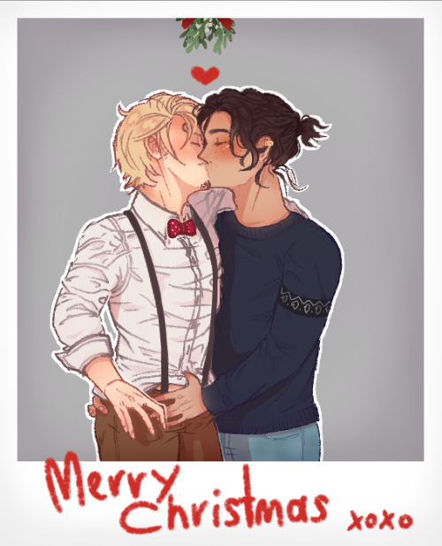 Mistletoes are for keeping each other warm~Merry Christmas to everyone who celebrates it ♥