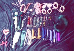 xbedtimerebellionx:  ultratwistedbubble:  My whole toy collection 😏  🎀