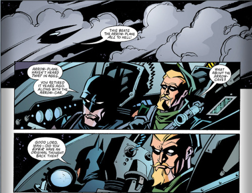 thespectacularspider-girl:kayllen:batmisfitmedic:Green Arrow ProblemsHey can’t name anything well but he can FUCK YOUR BITCH*thuglife*  Ollie is like Batman if Batman had a sense of humor.  Remember: