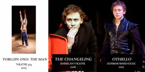 maryxglz: Flashback Friday: Tom Hiddleston + Theatre