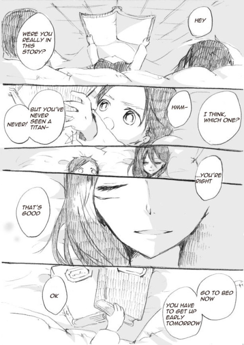 coffeemugkisses:  jean—biscuit:  【エレミカ】12年後の君へ by ｼｭﾀﾀﾀ… All credit goes to the original artist, I just translated it :) I can honest to god say that I cried my eyes out while translating.  I just want them to be
