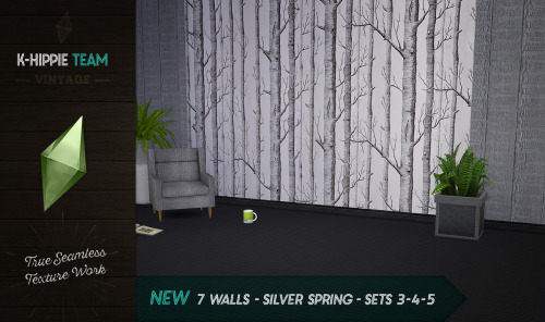 7 WALLS - PAPER SILVER SPRING - SETS 3 TO 5 So you are an outdoor lover and your place has window bi