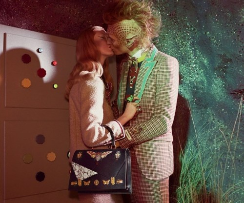 beautilation: Sci-fi inspired Gucci campaign photographed by Glen Luchford. Source.