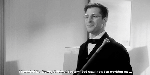 jamesbuhcanan:Oh, my God. Are you Melvil Dewey? Indeed I am.