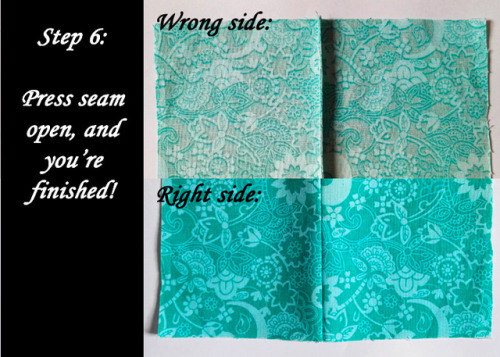 kayosscosplay:  Hey guys, I made a quick little tutorial on French Seams. I’ve done about 20+ 