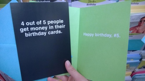 Now THAT’S A Funny Birthday Card…