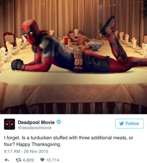 micdotcom:  Whoever is behind Deadpool’s marketing is killing it. Their new testicular cancer PSA is as helpful as it is unbelievable.