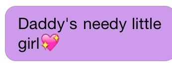 hoefashow:  Daddy’s needy little girl 💋