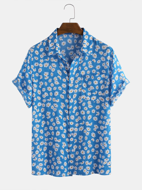 fashionloverlady:Hawaiian Funny Avocado Printed Short Sleeve Shirt And Button Print BlousesCheck out