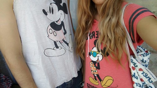 Mickey Mouse twinning with Hatuli❤ (GeorgiePiyo)