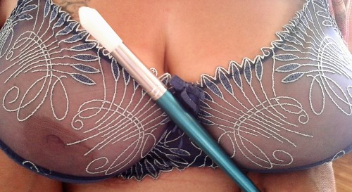 frenchfancy69:MY ARTISTIC NIPPLEVisit my etsy shop and grab yourself an original piece of art painte