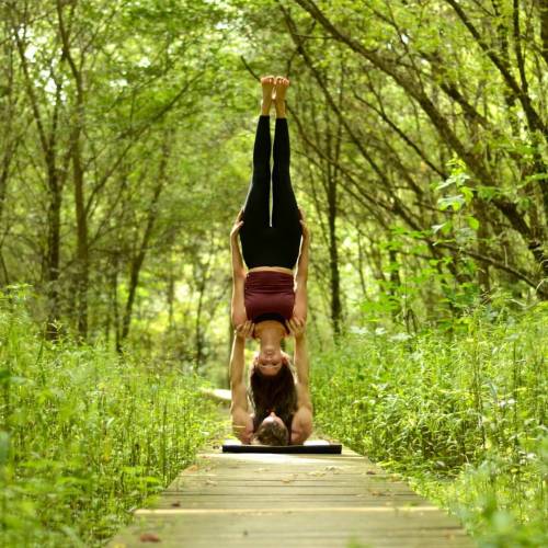 Every time we work with @rrraxel magic happens. | #needle #acroyoga #weloveatl