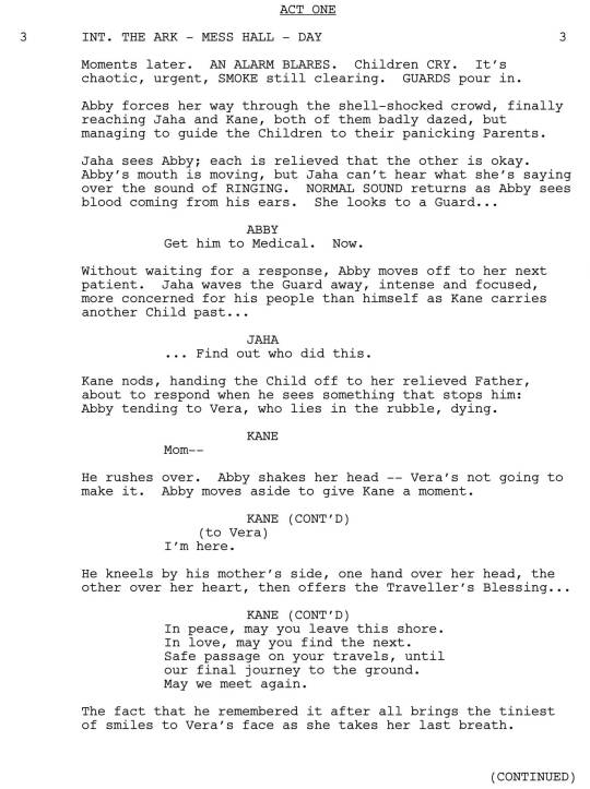 Here’s the next scene from “Unity Day”, written by Kim Shumway and Kira Snyder. Grab those tissues!