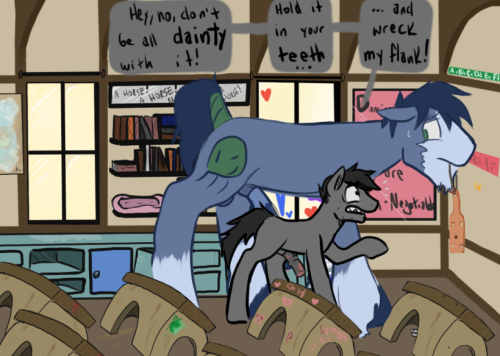 charliebadtouch:You need to be clear with bluebelle— otherwise you end up with an arm-sized dick in you on short notice. You want wrecked, you get wrecked.  Dayum O////o