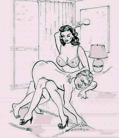 needsdiscipline:  When it’s time for us to be punished, please don’t hold back ladies!! 