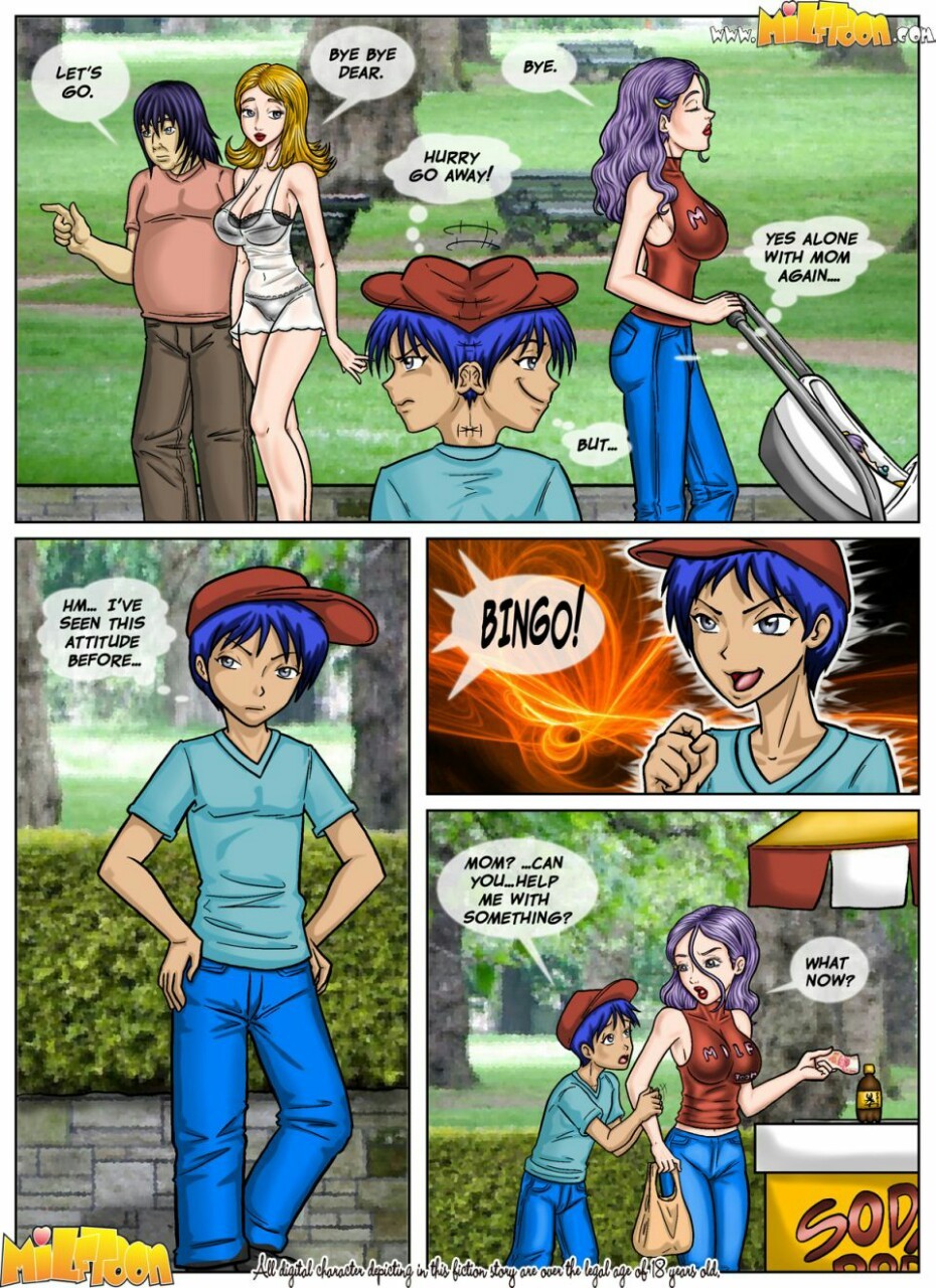 comicsexxx:  #MILFTOON Beach Adventure 7/7