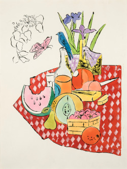 twelve-sixteen:  Andy Warhol, The Picnic, 1959-1960 available on 1stdibs