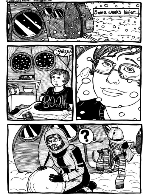 For Throwback Thursday: my application comic to the Center for Cartoon Studies, including the requir