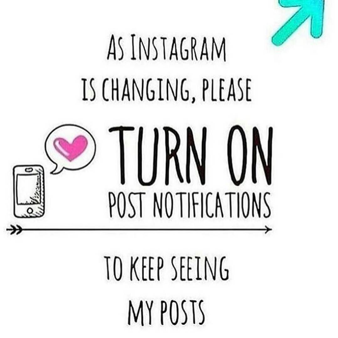 Instagram will now dictates what you see &amp; don&rsquo;t see.  Turn On