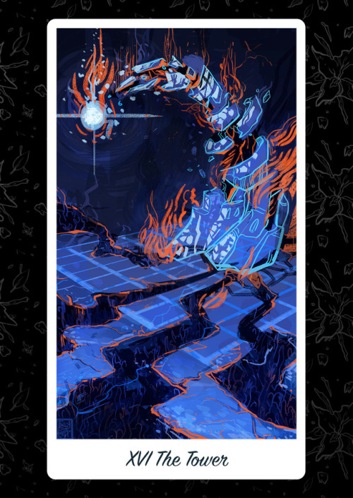 lubankotarot: Hey folks! I’ve put up prints of my tarot cards in my shop.  I’m in t