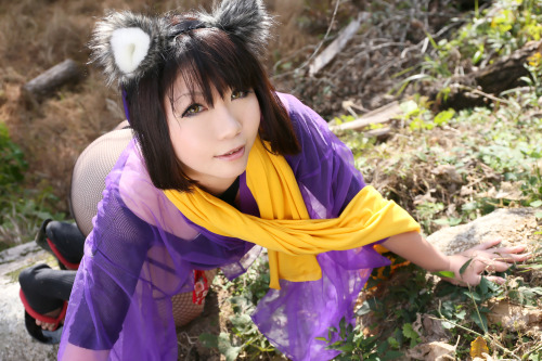Cute Cosplay Girl Higurashi Rin (Kitsune-Chan) 1-22