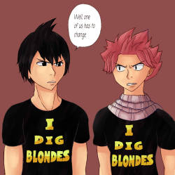 proudtobeaginger:  Dorky Dragneel Brothers