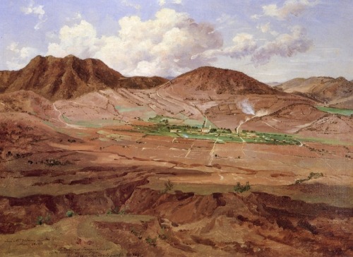 artist-velasco:Temascalcingo, 1909, Jose Maria Velasco