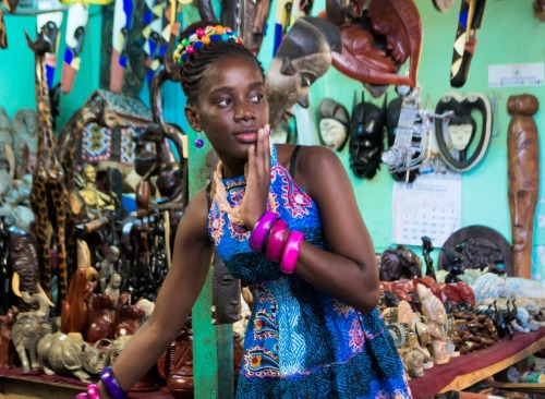 African Print - Libreville, Gabon