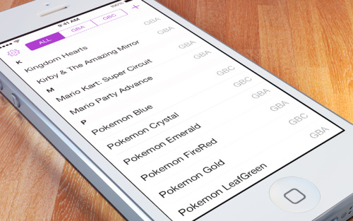 GBA4iOS - Game Boy Advance emulator for iOS device Pokemon~~~ Kingdom Hearts~~~ ʕ •ᴥ•ʔ