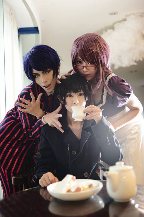 tatsuki-kosho:《東京喰種》 - 《Tokyo Ghoul 》金木研 [ Ken Kanagi ] ▶ ALMA神代利世 [ Kojiro Togiyo ] ▶ 十殿枂君月山習 [ Shu