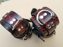 Dominionleathershop:  Frogdogdiver:  Dominionleathershop:  Finished A Set Of Scarlet