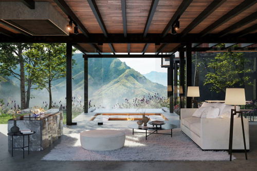 40 Light Filled Living Rooms Connected With Nature