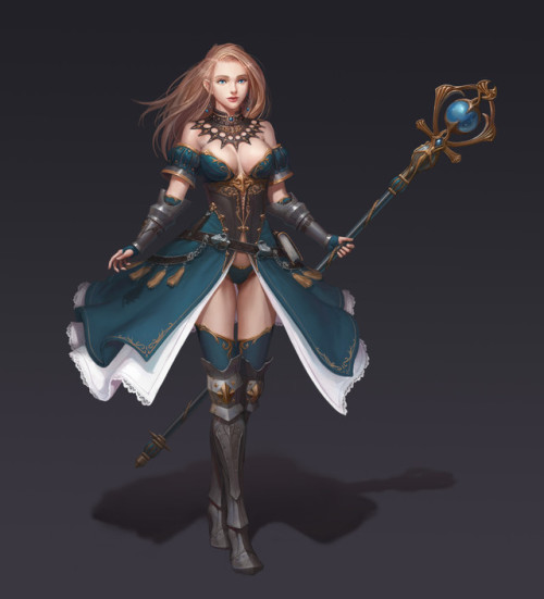 Magician Juno Hur https://www.artstation.com/artwork/e2DKw