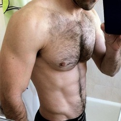 modelg:  http://hairy-chests.tumblr.com      Submit MoDeL G      Cock - Gif