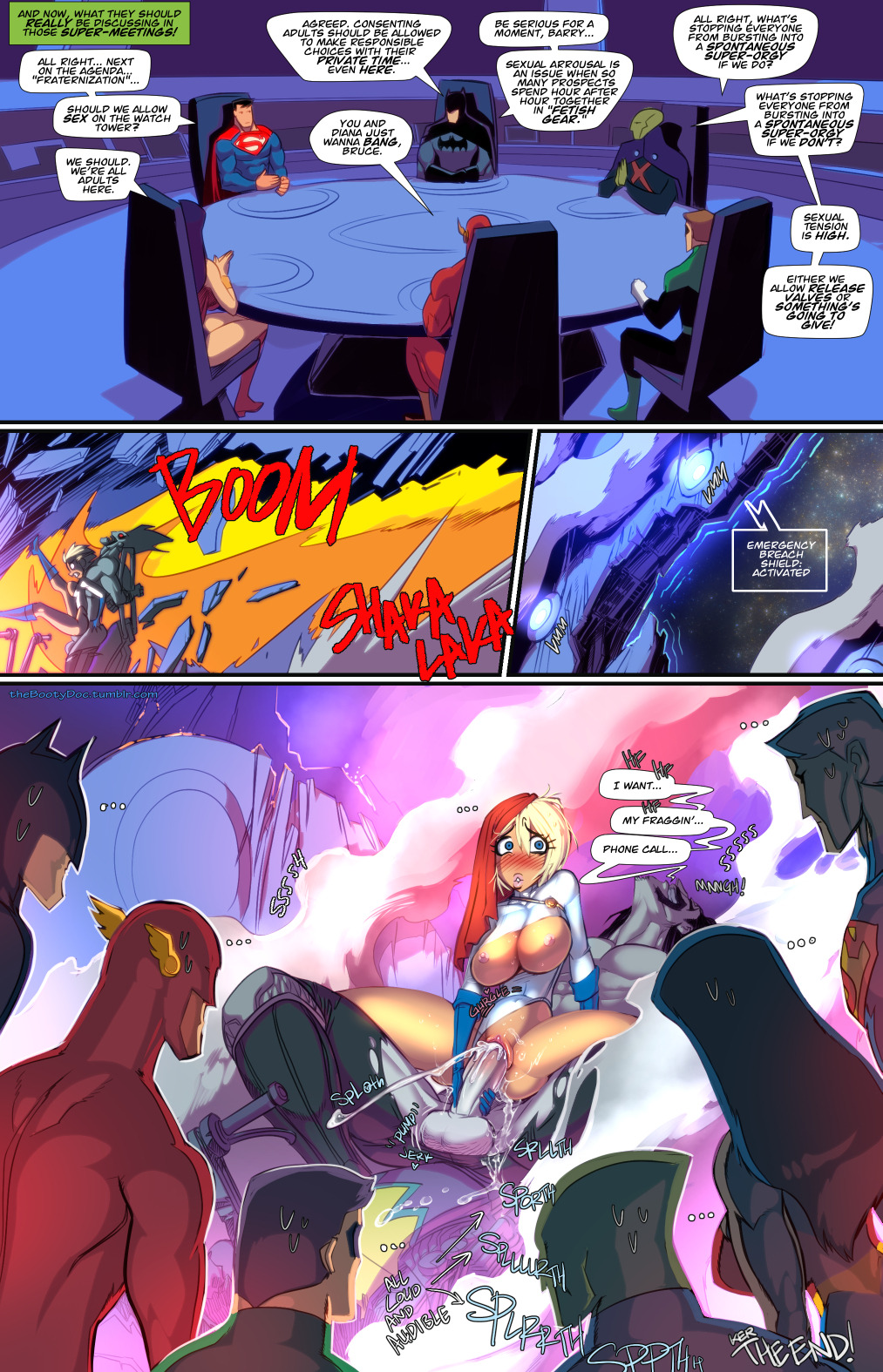 Power Girl XXX Lobo #7 of 7  -1- -2- -3- -4- -5- -6- -7-  That&rsquo;s all for