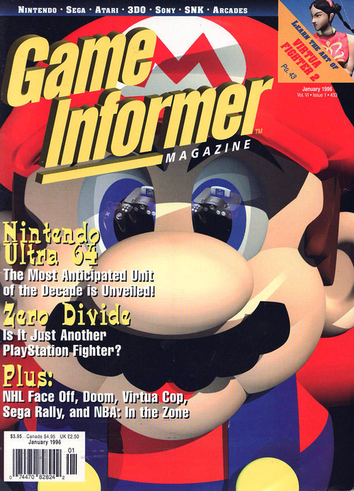 n64thstreet:  SCAN TIME: Notable bits from the Nintendo Ultra 64 preview issue of