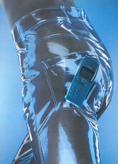 1999/2000 Nokia Ad Campaign Nordstrom&rsquo;s last season&rsquo;s clear plastic windowed jea