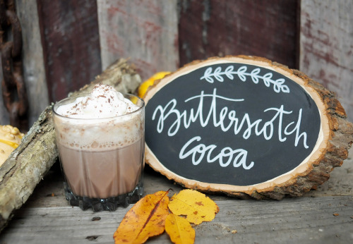 coffee-tea-and-sympathy:Autumn Cocktails: Pumpkin Spice Latte, Buttercup, Butterscotch Cocoaby Kbeeb