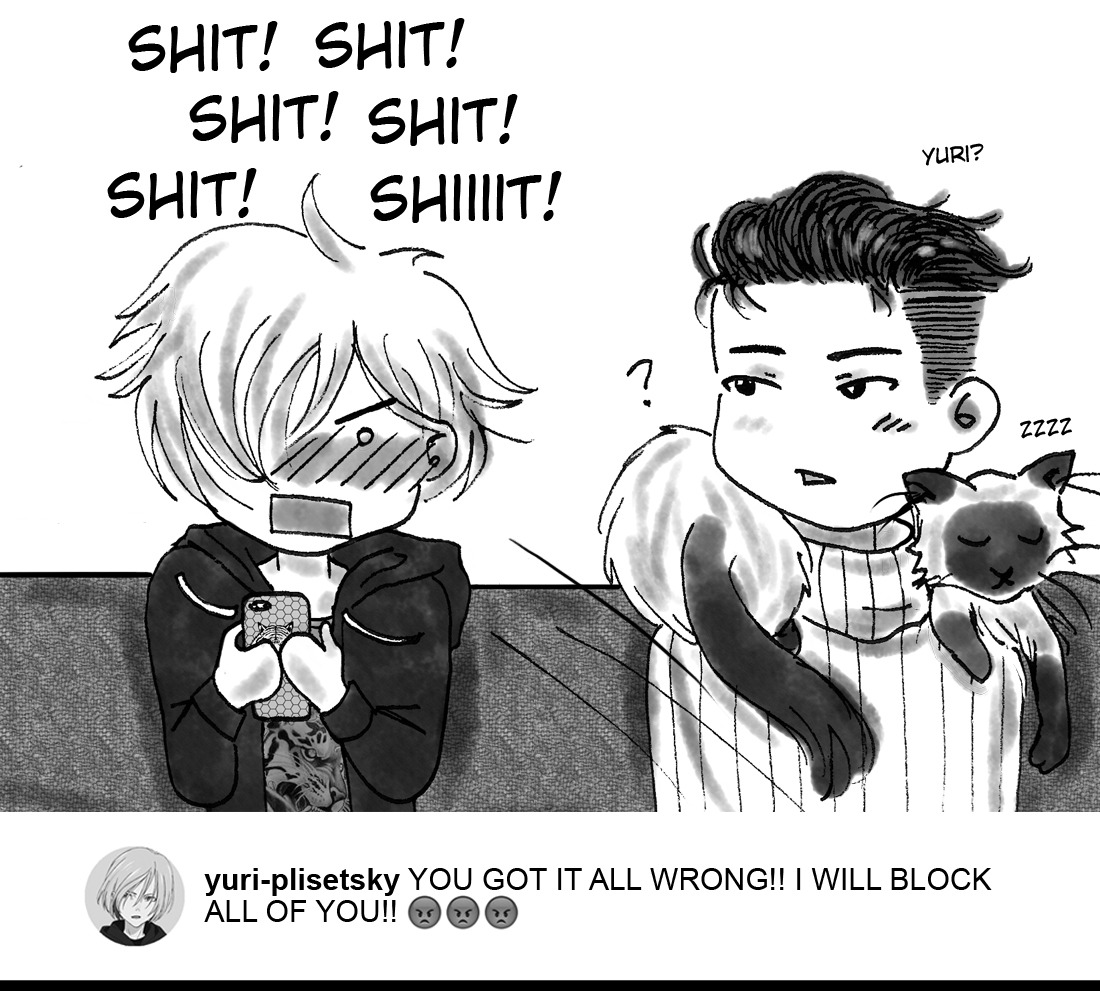 ainitsuite-agape:Yuri Plisetsky week DAY 5 - Social Network (19.03)It’s supposed