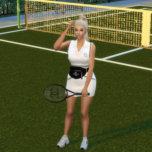 xplatinumxluxexsimsx: | Chanel Tennis Racket Accessory + Poses |Now on my Patreon! • Left 