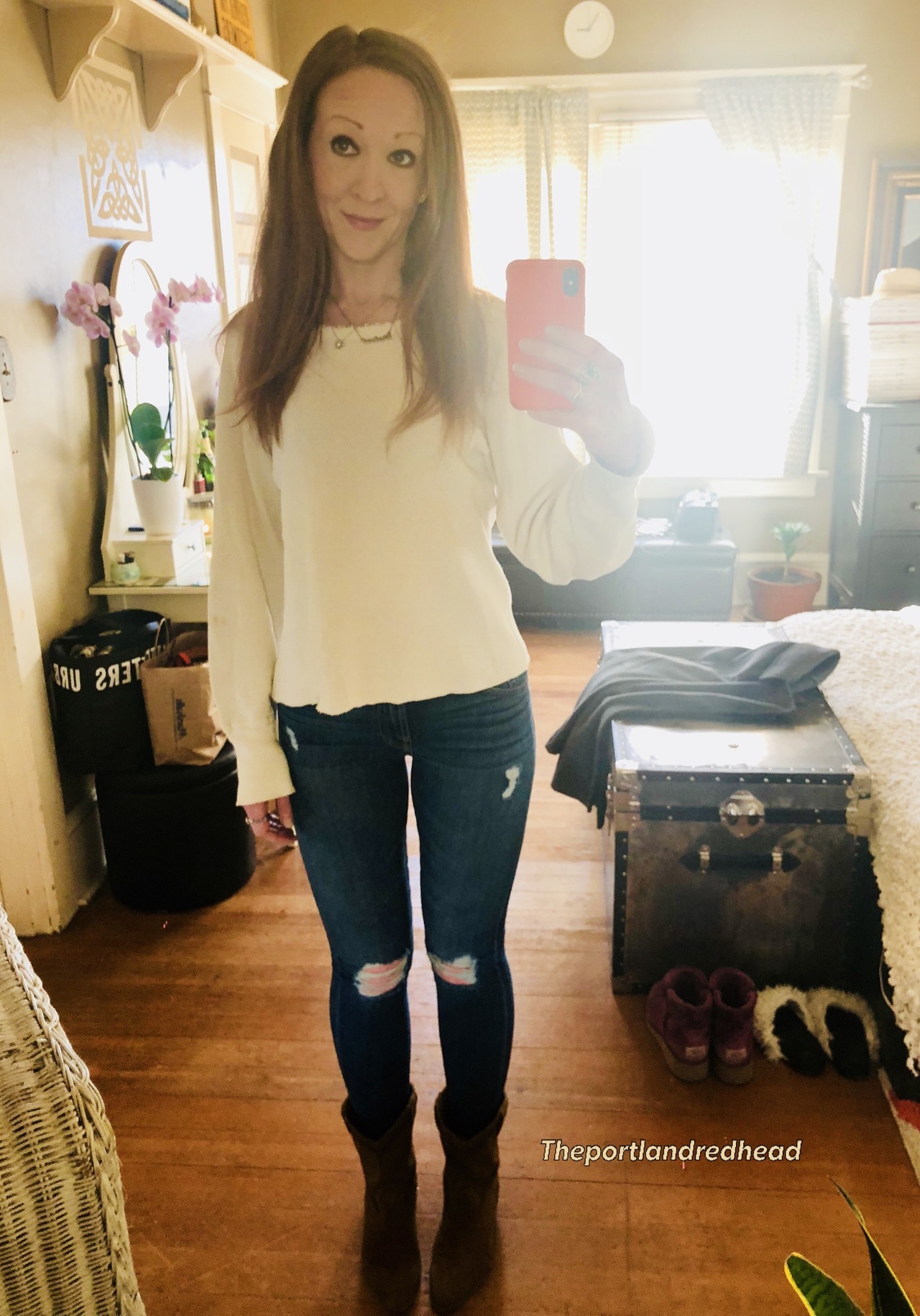 theportlandredhead:  👖all day everyday @theportlandredhead Unbelievable $40 bargain