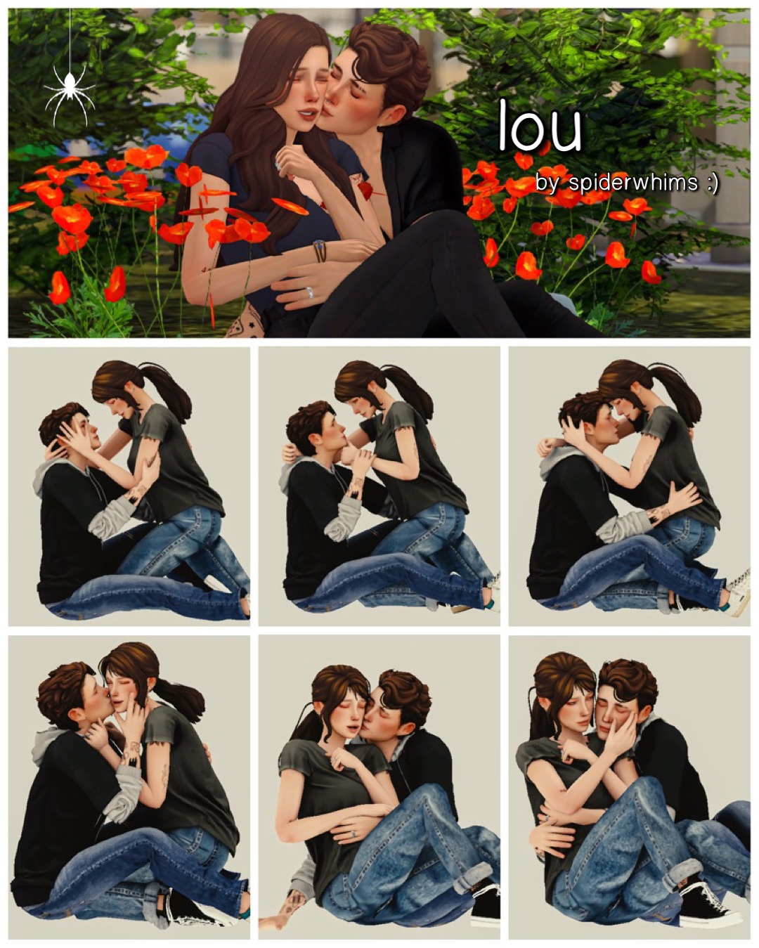 DOWNLOAD | Sims 4 couple poses, Sims 4, Sims 4 piercings