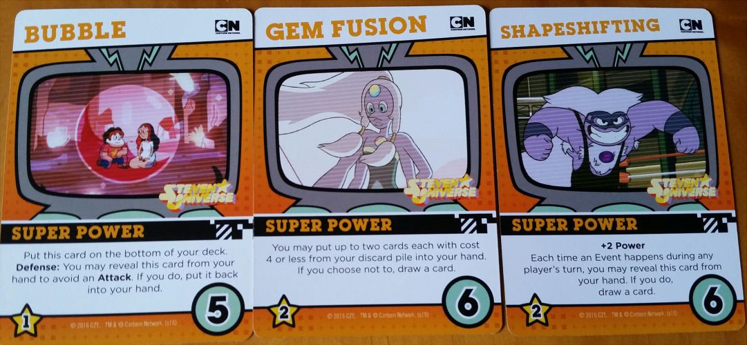 Cartoon Network Crossover Crisis - Steven Universe Cards breakdown