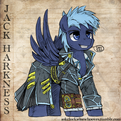 askclockwisewhooves:  Today is Captain Jack