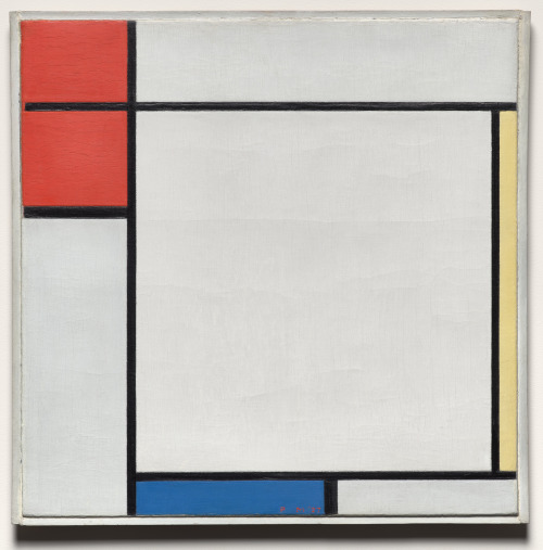 Composition with Red, Yellow, and Blue, Piet Mondrian, Netherlands, 20th centuryCleveland Art M