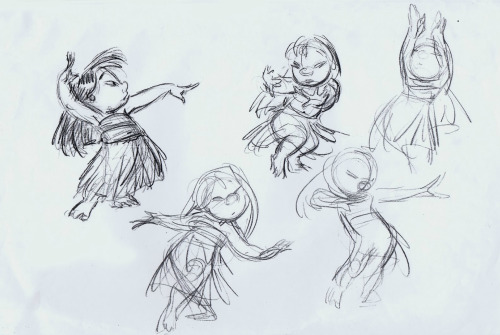 Model Sheet from Lilo & Stitch